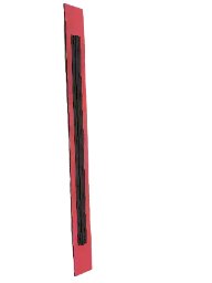 Front Squeegee Blade, LINATEX® (Red)-650 (101050206)