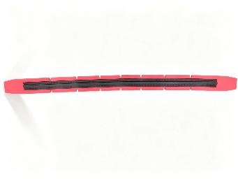 Front Squeegee Blade, LINATEX®(Red), 740 (101050070)